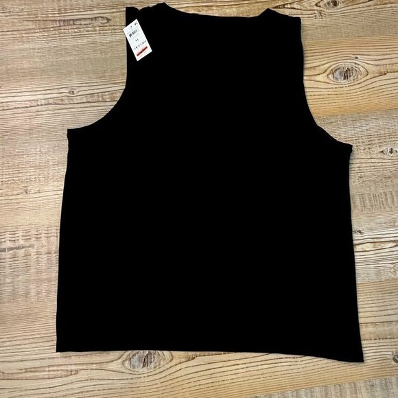 New ID Ideology Men's Birdseye Training Tank Black Size Medium New XL - Picture 6 of 7
